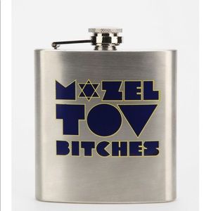 Urban Outfitters Mazel Tov Bitches Flask Jewish